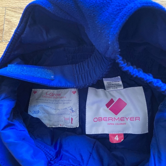 Kid's Obermeyer Ski Bibs - Picture 3 of 6